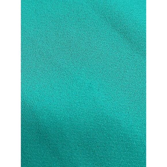 Loft Women's Long Sleeve Ruffle Keyhole Green Blouse Top Size S - Picture 7 of 10